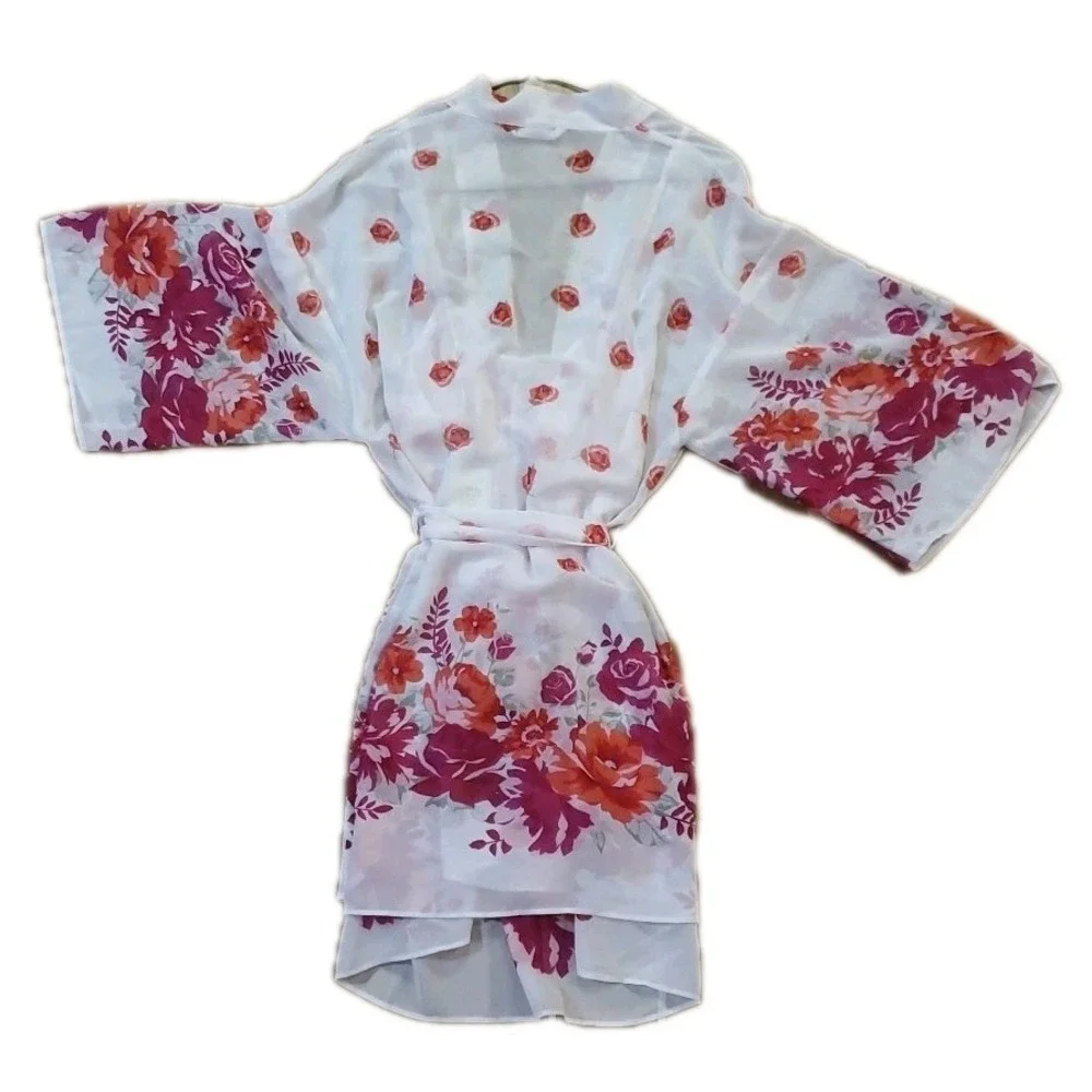 Flora‎ By Flora Nikrooz Chemise Lingerie Nightgown and Robe Size Medium Peignoir
